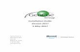 GeoCue Installation Guide · Installation Guide Version 2017 5 May 2017 GeoCue Group, Inc 9668 Madison Blvd. Suite 202 Madison, AL 35758 1-256-461-8289