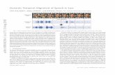 Dynamic Temporal Alignment of Speech to Lipspeleg/papers/arXiv1808.06250... · Dynamic Temporal Alignment of Speech to Lips TAVI HALPERIN∗, ARIEL EPHRAT∗, and SHMUEL PELEG, The