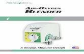 Air-Oxygen Blender - Precision Medical Inc. · Assembly to Blender Hose Length Color DISS O 2 HA-U1C4-01812 6 ft Green Air HA-U2C4-01608 6 ft Yellow Ohmeda O 2 HA-U1C4-01686 6 ft