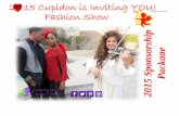 All rights reserved Fashion Show - Cupani Fashion - …...During Fashion Events, more dollars is funneled into small and developed business including but not limited to hotels, retail