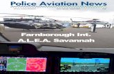 Police Aviation News Farnborough + ALEA · Police Aviation News Farnborough + ALEA 3 11-17 July 2016. Farnborough International Airshow [FIA]. Farnborough, Hampshire. This year may