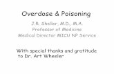 J.R. Sheller, M.D., M.A. Professor of Medicine Medical ......Overdose & Poisoning J.R. Sheller, M.D., M.A. Professor of Medicine Medical Director MICU NP Service With special thanks