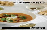 SOUP MAKER PLUS - Lakeland€¦ · dd the sweet potato, peppers, stock and A chillies (if using) into the Soup Maker. Set to ‘HIGH’ and bring to a vigorous boil, then set . to