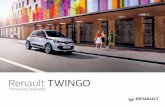 Renault TWINGO · Renault TWINGO Manual do utilizador. paixão pelo desempenho ELF parceira dos A RENAULT preconiza ELF Parceiros em alta tecnologia automóvel, a Elf e a Renault