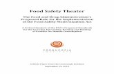 Food Safety Theater - Cornucopia Institute · 2013-09-18 · Acknowledgement For preparation of this white paper, The Cornucopia Institute collaborated closely with Daniel Cohen,