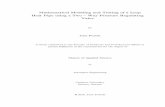Mathematical Modeling and Testing of a Loop Heat Pipe ... · Mathematical Modeling and Testing of a Loop Heat Pipe using a Two – Way Pressure Regulating Valve by Juan Posada A thesis