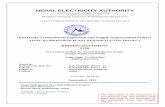 NEPAL ELECTRICITY AUTHORITYbase their bids on the Document to be purchased from the Project Office. ... specifications complete with all auxiliary equipment and accessories. 2 Set