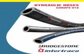 HYDRAULIC HOSES EUROPE - PSSI...High pressure hydraulic system for use with hydraulic oils, both mineral and biological, polyglycol base oils, water-oil emulsions and water Temperature