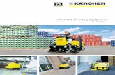 Industrial cleaning equipment - KMH SystemsIndustrial cleaning equipment March 2011. Kärcher industrial floor maintenance machines 2 Sweepers Kärcher sweepers are available in walk-behind