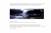 THE BIOCULTURAL ECOLOGY OF PIAROA SHAMANIC PRACTICE · THE BIOCULTURAL ECOLOGY OF PIAROA SHAMANIC PRACTICE Robin Rodd B.A. (Hons) University of Western Australia This thesis is presented