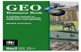 GEO Resource Book: A training manual on integrated ... · This booklet summarizes the contents ofGEO Resource Book: A training manual on integrated environmental assessment and reporting,