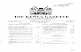 THE KENYA GAZETTE - Ministry of Agriculture...2018/03/01  · 1st March, 2019 THE KENYA GAZETTE 851 Regulation Venue Date Time The Crops (Nuts and National Horticulture 28th 9.00 am.