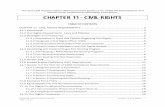 CHAPTER 11 - CIVIL RIGHTS · CDBG-DR Implementation Manual Chapter 11 Civil Rights Page 1 of 21 The GLO-CDR Implementation Manual provides guidance for CDBG-DR Subrecipients and should