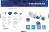 Poclain Hydraulics - Jotaflex · PDF file 2019-09-19 · Poclain Hydraulics Valves Brake valves: accumulator charging valves - power brake valves - brake actuators < Full power braking