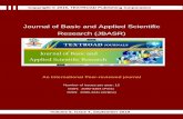 Journal of Basic and Applied Scientific Research …textroad.com/pdf/JBASR/JBASR-Booklet, Vol. 9, No.4...Shadia M. Abdel-Aziz Microbial Chemistry, National Research Center, Egypt Dr.