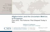 Afghanistan and the Uncertain Metrics of Progressv~Afghanistan... | Afghanistan and the Uncertain Metrics of Progress Part One: The Failures That Shaped Today’s War February 15,