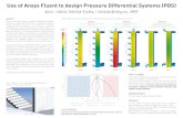 Use of Ansys Fluent to design Pressure Differential …...Use of Ansys Fluent to design Pressure Differential Systems (PDS) Autor: Izabela Tekielak Skałka, i.tekielak˚smay.eu, SMAY