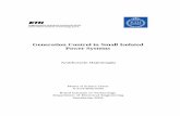 Generation Control in Small Isolated Power Systems609078/FULLTEXT01.pdf · 2013-03-04 · c Abstract Title: Generation Control in Small Isolated Power Systems Keywords: Isolated System,
