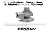 CORKEN - ORIGINAL INSTRUCTIONS IH106D …Installation, Operation & Maintenance Manual Model ZV200 External Automatic Bypass Valve Model ZV200 External Automatic Bypass Valve Solutions