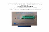PROMENADE C1 PROFESSIONAL EPROM PROGRAMMER · the user customize his system to any EPROM programming application. The user is strongly urged to read this manual carefully and to thoroughly