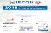 2018 SPRING CATALOGUE CATALOGUE DE …6ml seringue, Air barrier, 1ml Tokuso apprêt céramique, 1ml Apprêt Metalite, Access Self-etching, dual-cured adhesive resin cement system Cement