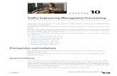 Traffic Engineering Management Provisioning · Chapter 10 Traffic Engineering Management Provisioning TEM Service Definitions Feature-Specific Prerequisites and Limitations Some features