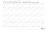Brush Lettering Blank Guidelines - Sakura Of America...BRUSH LETTERING: BLANK GUIDELINESFor use with Koi® Coloring Brush Pens or Pigma® Professional Brush (MB) x x x x x Created