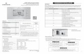 1F85U-42PR (Programmable) THERMOSTAT …...PART NO. 37-7554B-EN 1535 1F85U-42PR (Programmable) Installation and Operating Instructions 80 Series TM Universal Thermostat Battery Powered