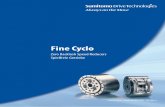 Fine Cyclo - DMLiefer · Grease lubrication for life Long lifetime Available on short delivery F2C-C with standard casing with larger hollow bore (on request) F2CF-C with flange casing