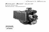 TP-2512-A KOHLER® AEGIS™ 22, 25 HP LIQUID COOLED ... Engines...Every Kohler engine is backed by a worldwide network of over 70,000 distributors and dealers. Service support is just