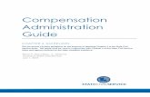 Compensation Administration Guide CAG.pdfCompensation Administration Guide Page 2 Compensation Administration Guide CHAPTER 6 GUIDELINES OVERVIEW The authority for the establishment