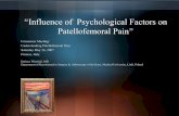 Influence of Psychological Factors on Patellofemoral Pain• Franz et al. extracted three Minnesota Multiphasic Personality Inventory (MMPI) data factors from low back pain (LBP),