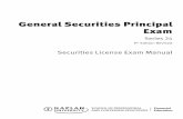General Securities Principal Exam€¦ · SERIES 24 GENERAL SECURITIES PRINCIPAL EXAM LICENSE EXAM MANUAL, 9TH EDITION REVISED ©2015 Kaplan, Inc. The text of this publication, or