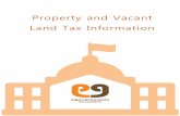 Property and Vacant Land Tax Information Systemapasp.meeseva.gov.in/manuals/CDMA/PropertyTax... · property and vacant land taxation, efficiently and effectively. The system brings