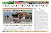 TH - Marine Corps Air Station Iwakuni · on Space Available travel | P.3 INSIDE EDItoRIAL P. 2 ... forty-one Marines committed suicide in 2008 and another 146 tried to commit suicide.