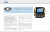 Intrinsically safe mobile phones from ecom ... Handy 08 is designed for Zone 1 and is ecom instruments’ first UMTS-enabled mobile-phone. The Ex-Handy 08 (see page 4) provides high