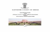 SUPREME COURT OF INDIA · 2019-05-10 · 6. Petition for Special Leave to Appeal 60-64 7. Original Suit 64-65 8. Transfer Petition 65-66 9. Review Petition 66-67 10. Curative Petition