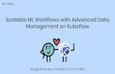 Scalable ML Workflows with Advanced Data Management on … · 2019-12-20 · Kubeflow authentication with Istio and Dex Authorization for Notebooks Faster, ... Create Notebook Server