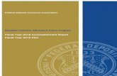 Fiscal Year 2018 Accomplishment Report Fiscal Year 2019 Plan · Disabled Veterans Affirmative Action Program (DVAAP) Accomplishment Report Fiscal Year 2016 Federal Deposit Insurance