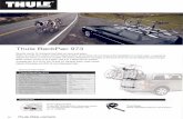  · 2015-04-29 · 54 SWEDEN Thule BackPac 973 Special carrier for transporting bikes on vans and jeeps. Stable and safe bike carrier, and the raised position of the bikes will not