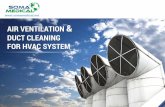 AIR VENTILATION DUCT CLEANING FOR HVAC SYSTEM Medical - HVAC.pdfAIR VENTILATION & DUCT CLEANING FOR HVAC SYSTEM • NADCA “ACR 2013” Guidelines. • Ventilation for Acceptable