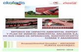 ESTUDIO DE IMPACTO AMBIENTAL EXPOST Y PLAN DE MANEJO ... Social/EIA ARCADOR - PPS.pdf · Estudio de Impacto to Ambiental Expost y Plan de Manejo Ambiental ARCADOR S.A. Planta Guayaquil