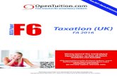r Taxation (UK)opentuition.com/files/securepdfs/2017/12/ACCA-F6-M18-Notes.pdf · 44 Enquiries Self assessment – Individuals 226 253 ... For examinations from September 2016 students