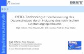 RFID-Technologie - DFN-CERT · – Objekten und RFID -Transpondern – Informationen zu RFID-Transpondern • schon Hersteller und Produkt können zu viel verraten, auch wenn sie
