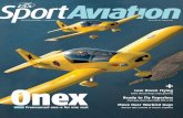 By CHAD JENSEN - Sonex Aircraft · check out in one. However, the Sonex Sport Trainer flies simi-larly, and so I met with Jeremy Monnett, CEO of Sonex Aircraft, for our first training