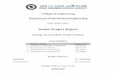 Senior Project Report - PMU · This project (Design of Aeroleaf Wind Turbine) is about designing and manufacturing a Vertical Axis Wind Turbines VAWT to transfer the wind speed to