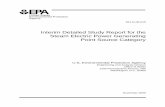 Interim Detailed Study Report for the Steam Electric Power ......Interim Detailed Study Report for the Steam Electric Power Generating Point Source Category U.S. Environmental Protection