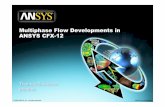 Multiphase Flow Developments in ANSYS CFX-12 Kaltin Svensson.pdf · 2009-06-15 · flows implemented in the Lagrangian solver of ANSYS CFS and its validation”, 6 th International