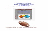 American football Basic concepts and rules In 60 Minutesyes4.com/football.pdf · American football Basic concepts and rules In 60 Minutes Simple, Easy and Fun book for fans of Soccer