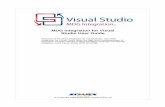 MDG Integration for Visual Studio User Guide · MDG Integration for Visual Studio User Guide Introduction by Alistair Leslie-Hughes MDG Integration for Visual Studio takes the high-level